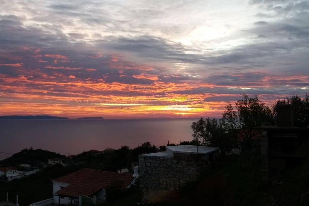 Κατοικία Πανόραμα, Πραγματευτή Λεωνιδίου, Τ.Κ.22300 Leonídio Kültér fotó